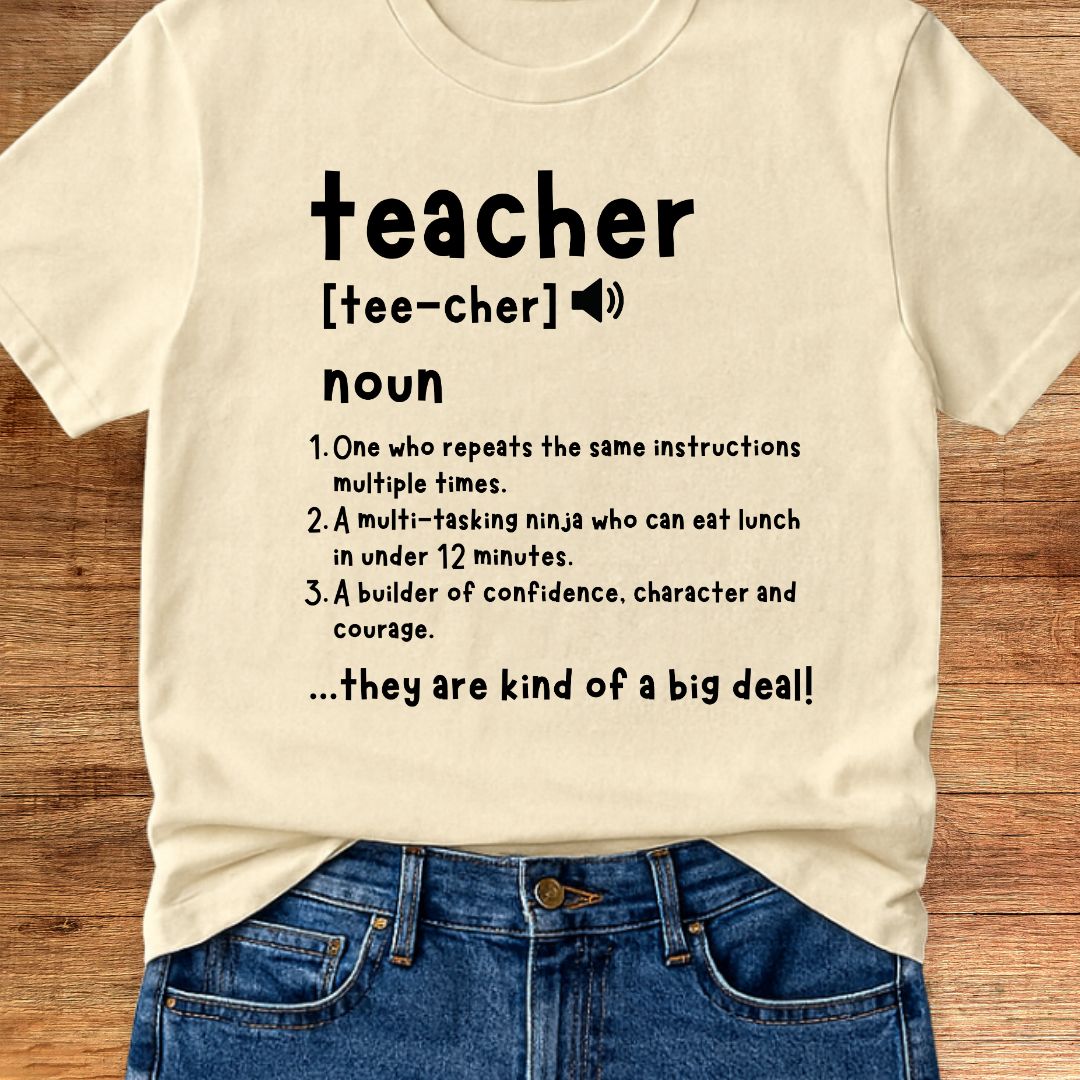 Dictionary Teacher T-Shirt - teachngear