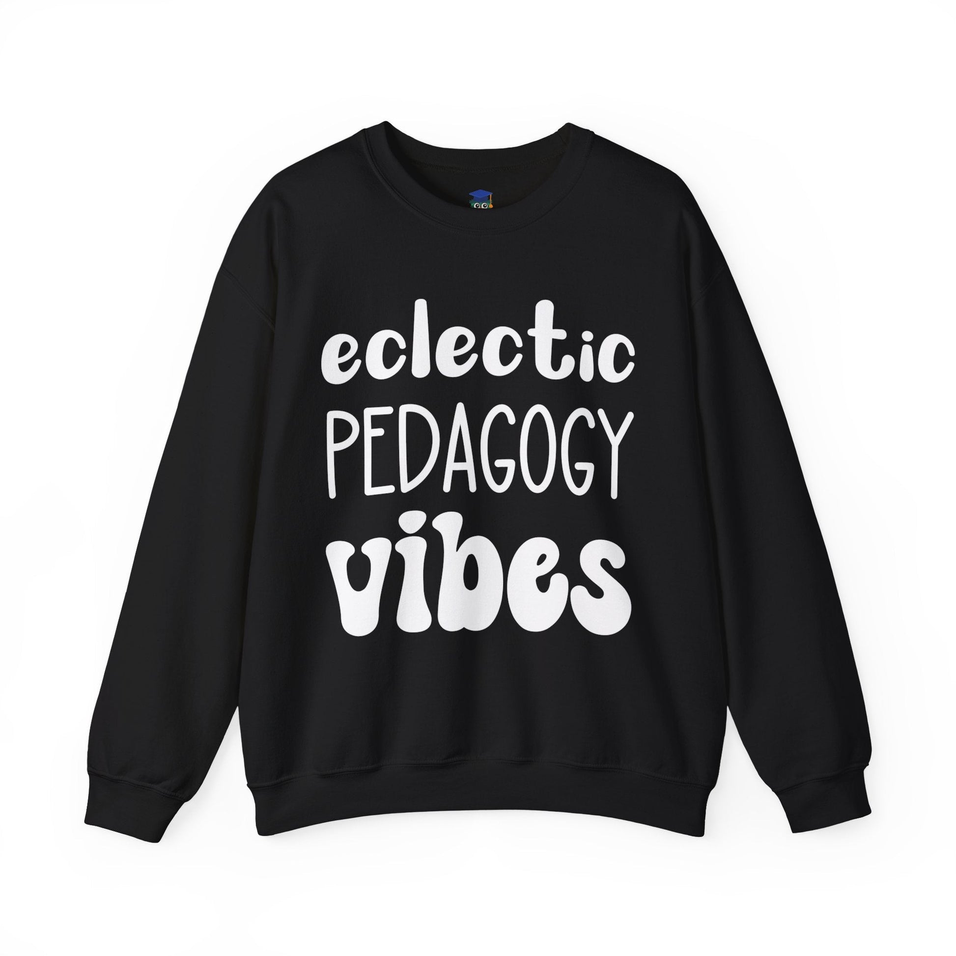 Eclectic Pedagogy Vibes Funny Teacher Sweatshirt - teachngear