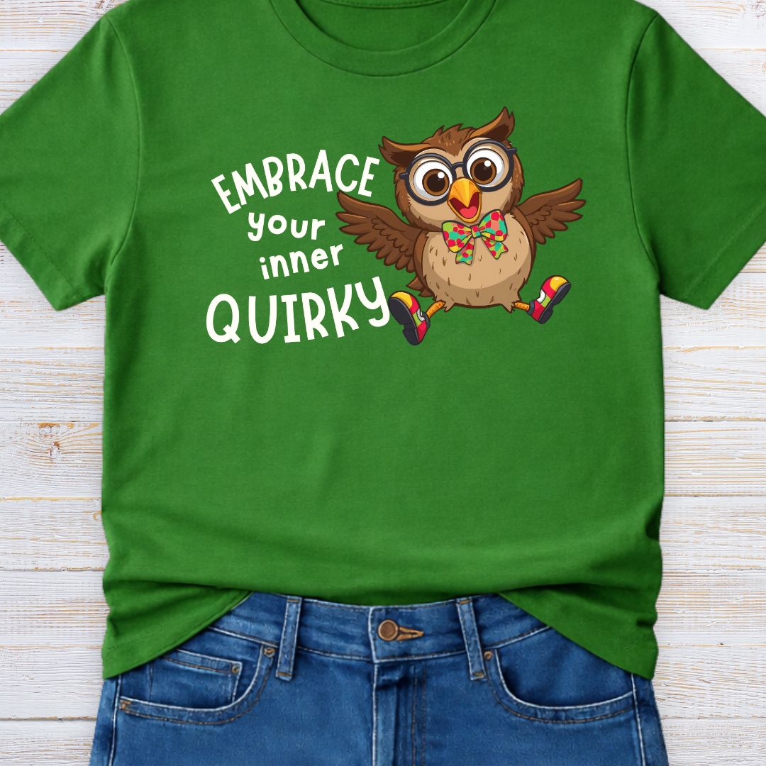 Embrace Your Inner Quirky Teacher T-Shirt - teachngear