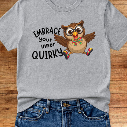 Embrace Your Inner Quirky Teacher T-Shirt - teachngear