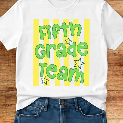 Fifth Grade Team Teacher T-Shirt - teachngear