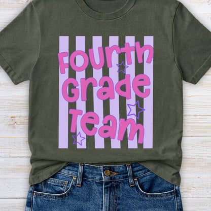 Fourth Grade Team Teacher T-Shirt - teachngear