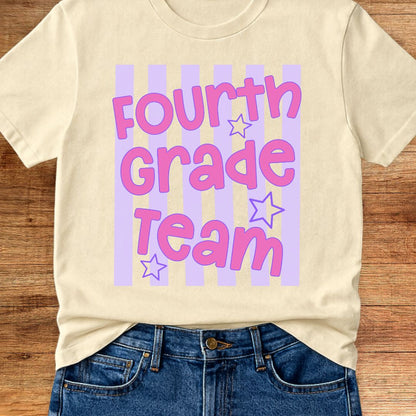 Fourth Grade Team Teacher T-Shirt - teachngear
