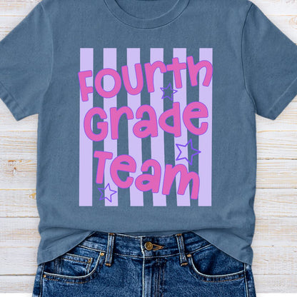 Fourth Grade Team Teacher T-Shirt - teachngear