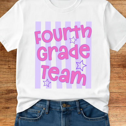 Fourth Grade Team Teacher T-Shirt - teachngear