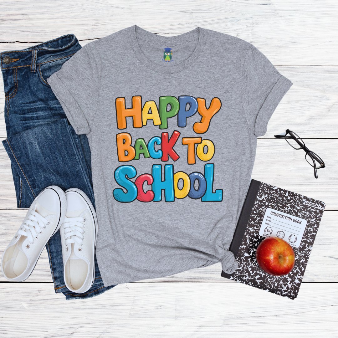 Happy Back to School Teacher Shirt - teachngear