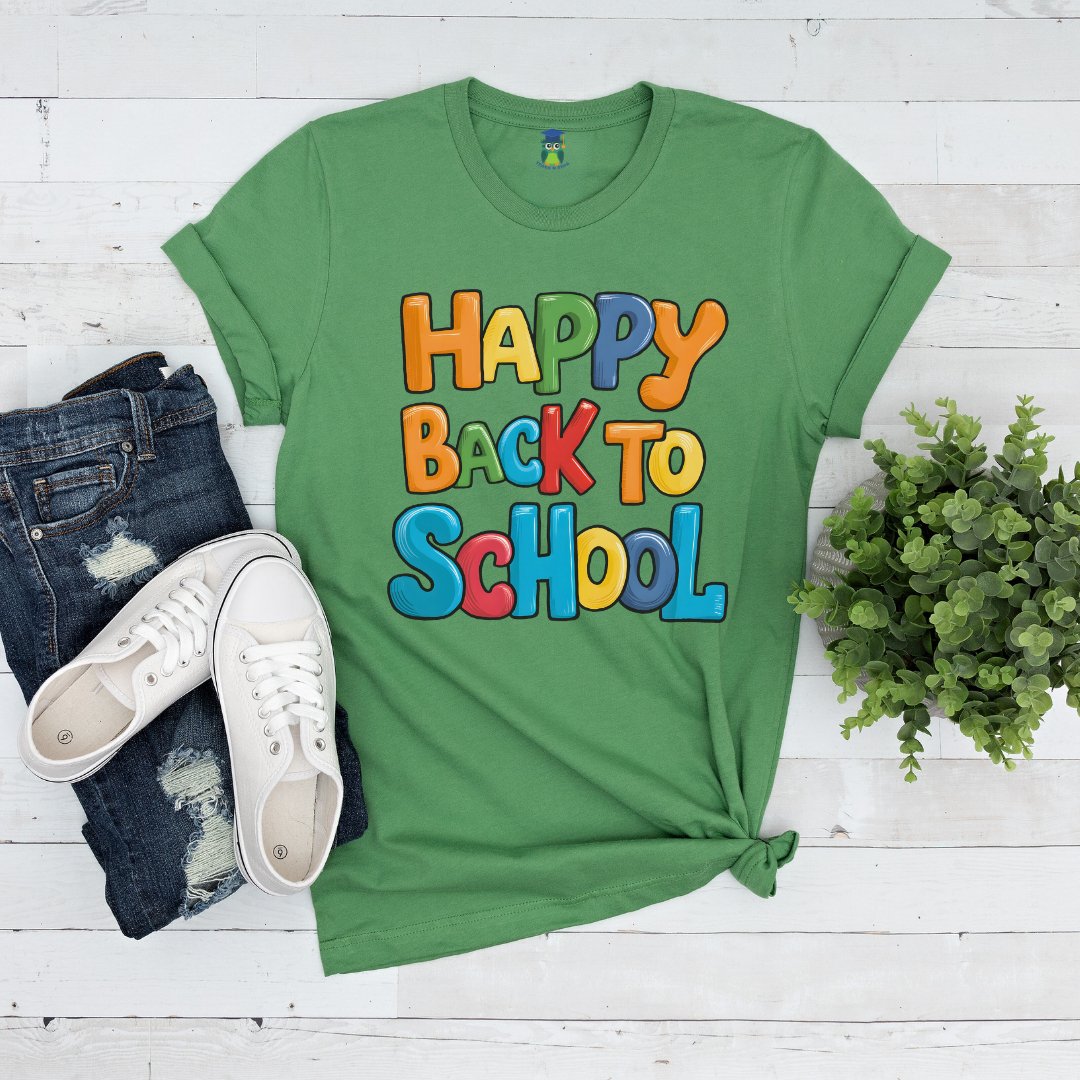 Happy Back to School Teacher Shirt - teachngear