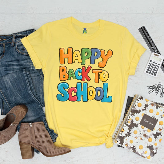 Happy Back to School Teacher Shirt - teachngear