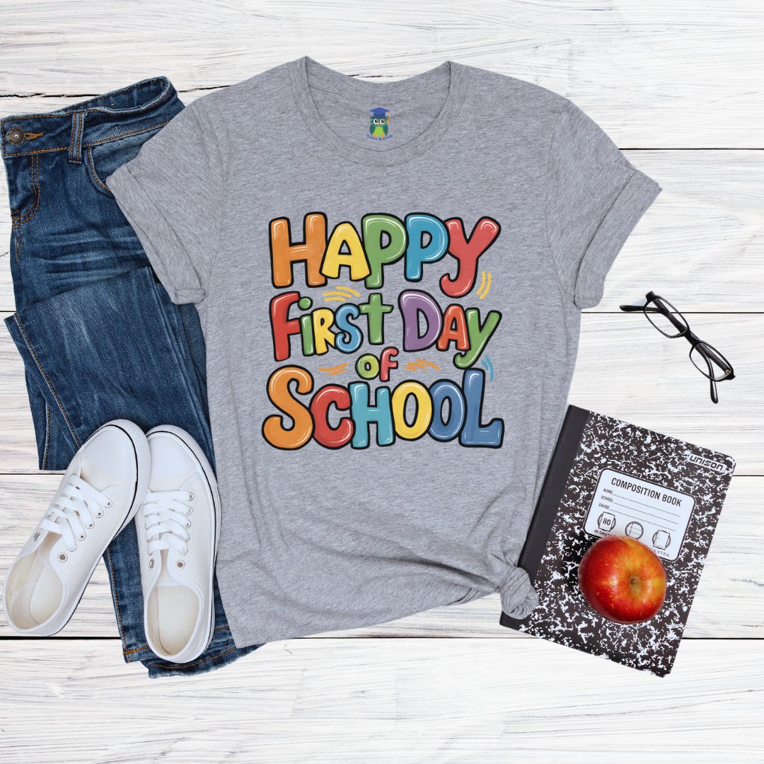 Happy First Day of School Teacher Shirt - teachngear