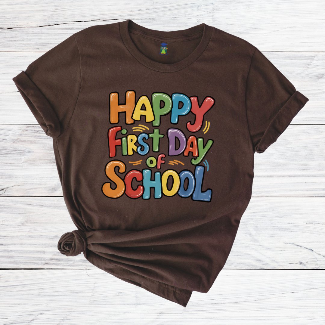 Happy First Day of School Teacher Shirt - teachngear