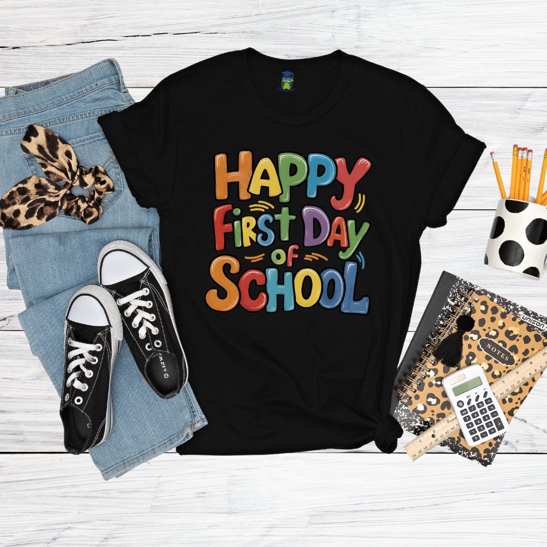 Happy First Day of School Teacher Shirt - teachngear