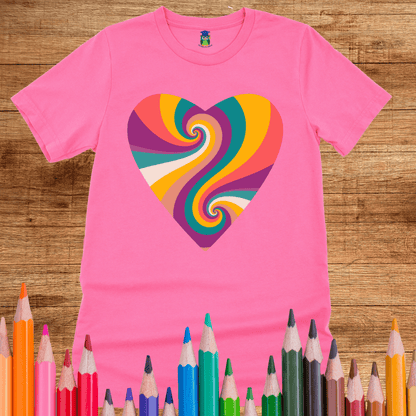 Heart Vibes Teacher Shirt - teachngear