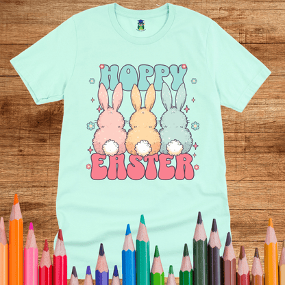 Hoppy Easter Teacher Shirt - teachngear