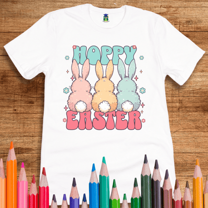 Hoppy Easter Teacher Shirt - teachngear