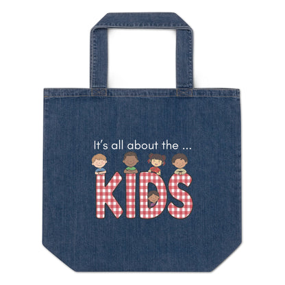 It's all About the Kids Organic Denim Teacher Carryall - teachngear