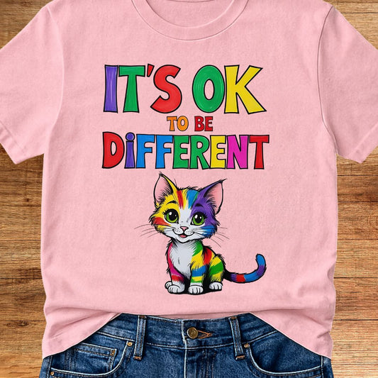 It's OK to be Different Teacher T-Shirt - teachngear