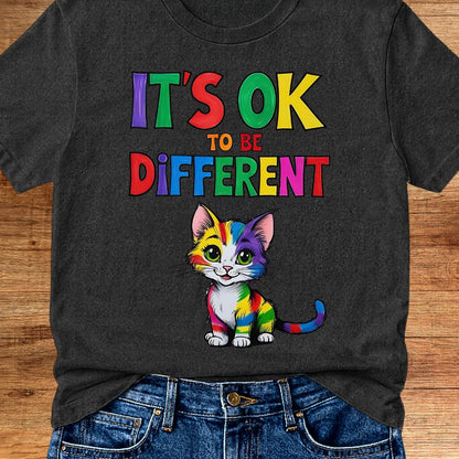 It's OK to be Different Teacher T-Shirt - teachngear