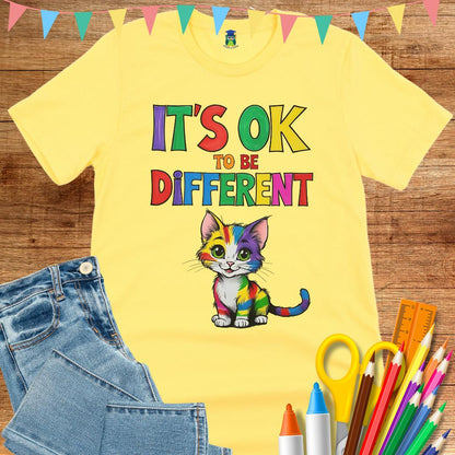 It's OK to be Different Teacher T-Shirt - teachngear
