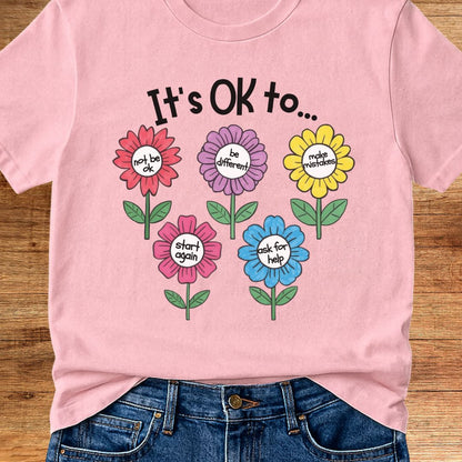 It's Ok to... Teacher T-Shirt - teachngear