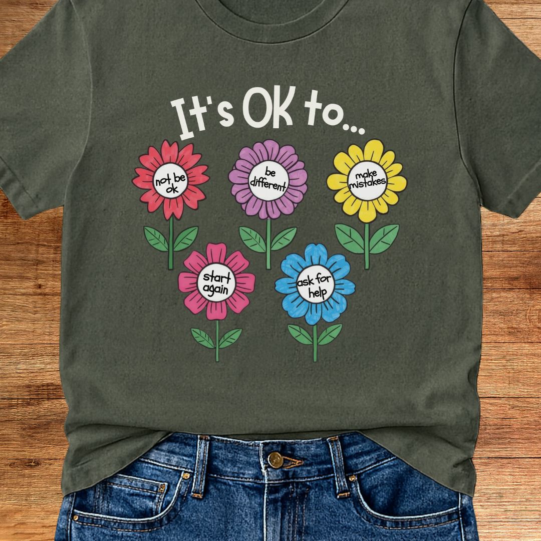 It's Ok to... Teacher T-Shirt - teachngear