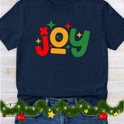 Joy Christmas Teacher Shirt - teachngear