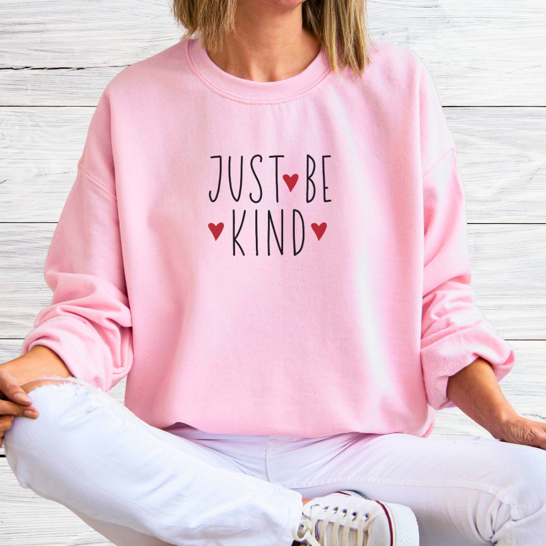 Just Be Kind Teacher Sweatshirt - teachngear