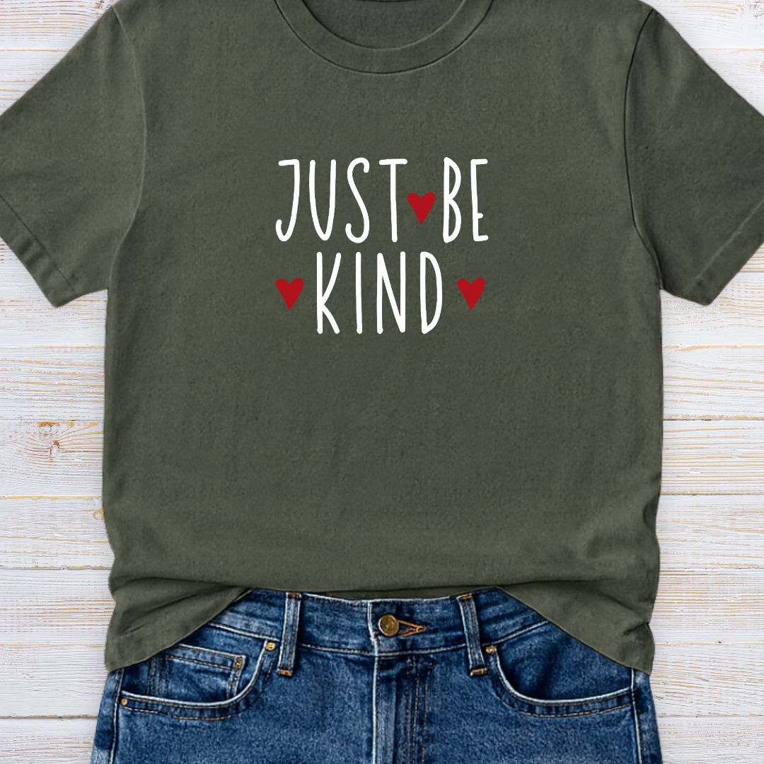 Just Be Kind Teacher T-Shirt - teachngear