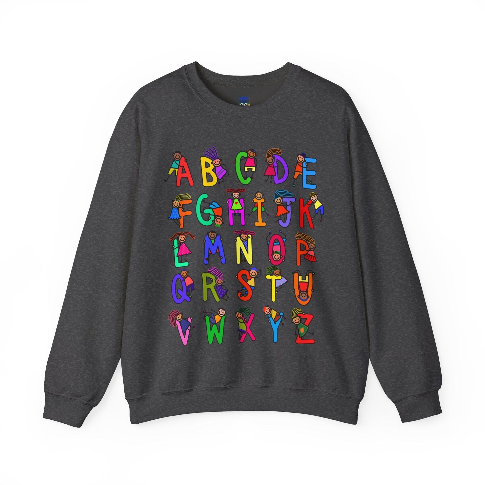 Kiddies Alphabet Teacher Sweatshirt - teachngear