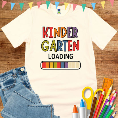 Kindergarten Loading Teacher T-Shirt - teachngear