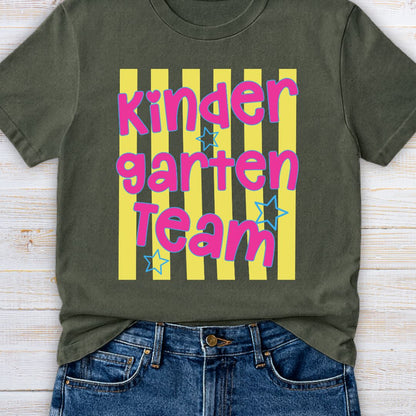 Kindergarten Team Teacher T-Shirt - teachngear