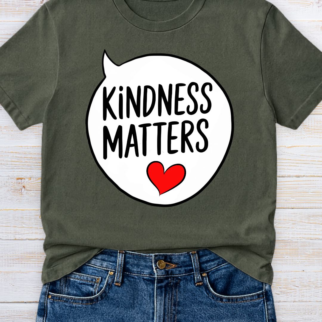 Kindness Matters Teacher T-Shirt - teachngear