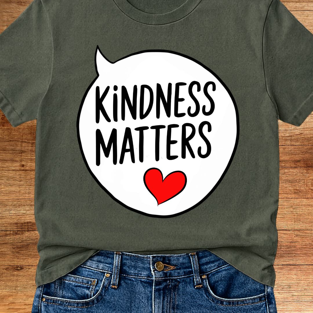 Kindness Matters Teacher T-Shirt - teachngear