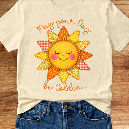 May your Day be Golden Teacher T-Shirt - teachngear