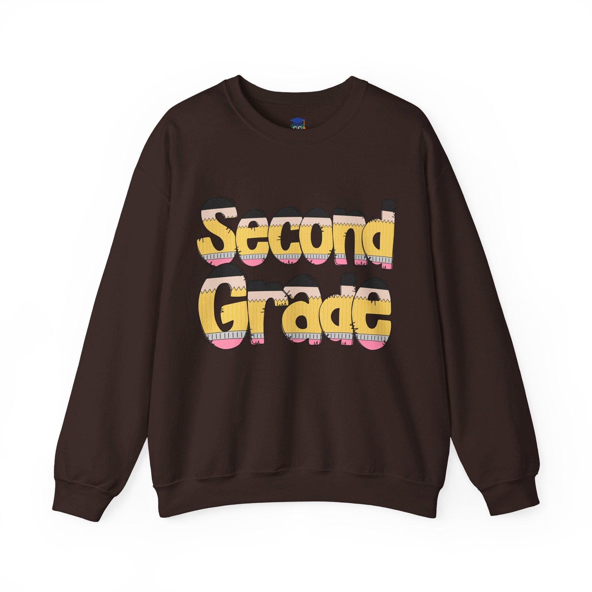 Pencils Second Grade Teacher Sweatshirt - teachngear