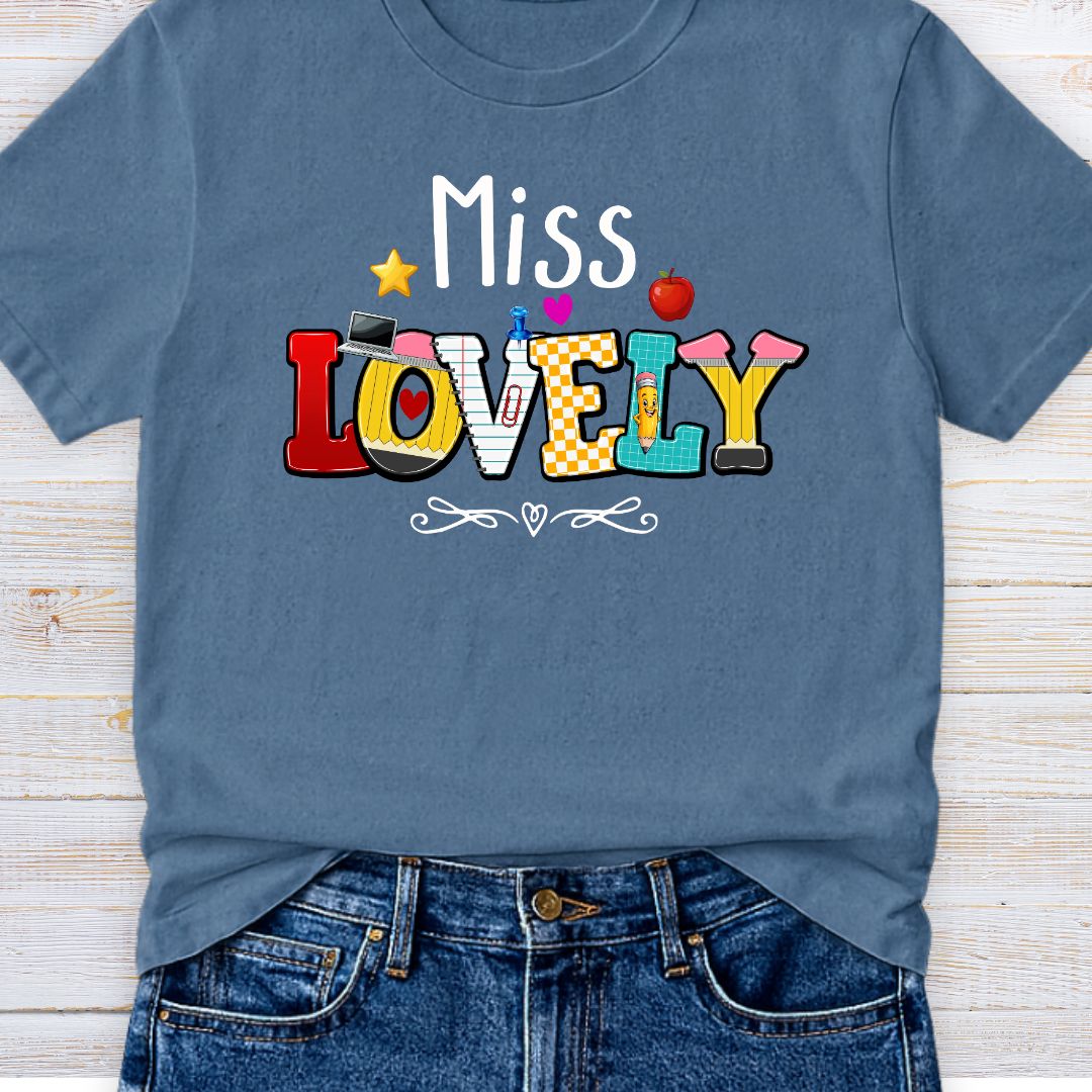 Personalized Teacher Name Teacher T-Shirt - teachngear