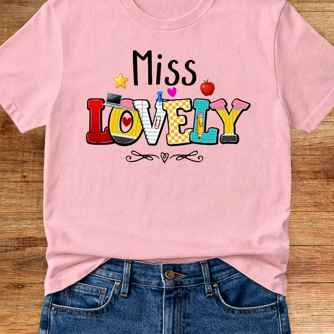 Personalized Teacher Name Teacher T-Shirt - teachngear