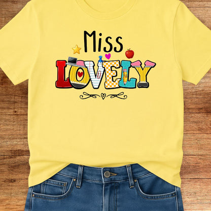 Personalized Teacher Name Teacher T-Shirt - teachngear