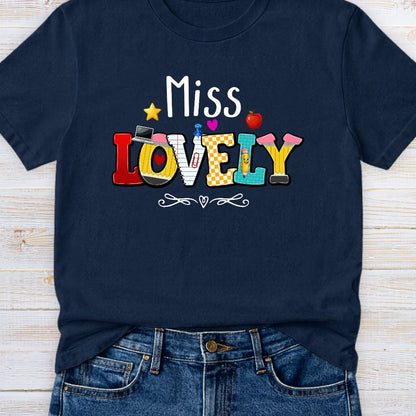 Personalized Teacher Name Teacher T-Shirt - teachngear