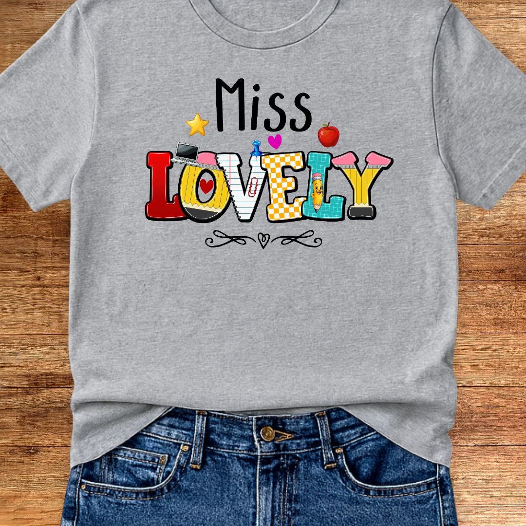 Personalized Teacher Name Teacher T-Shirt - teachngear