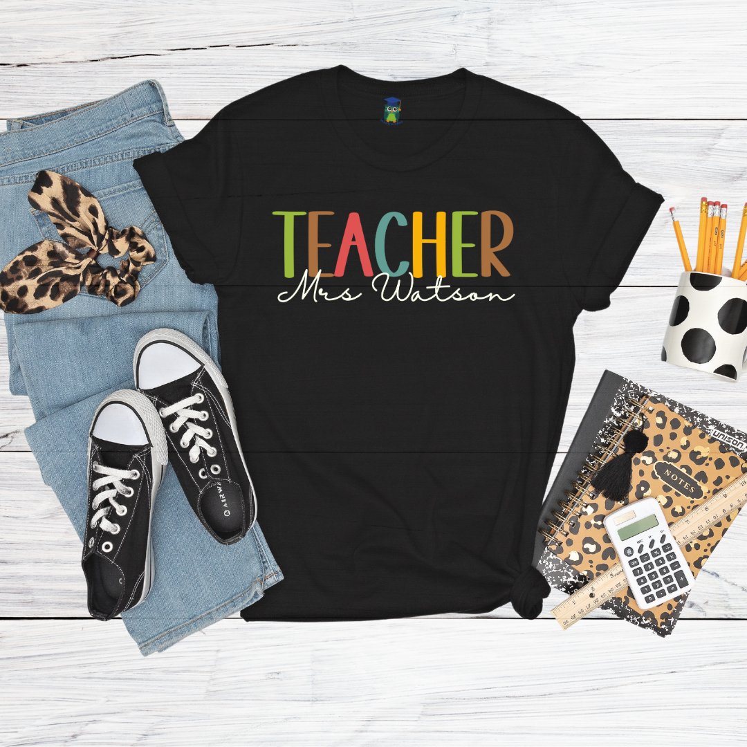 Personalized Teacher Shirt - teachngear