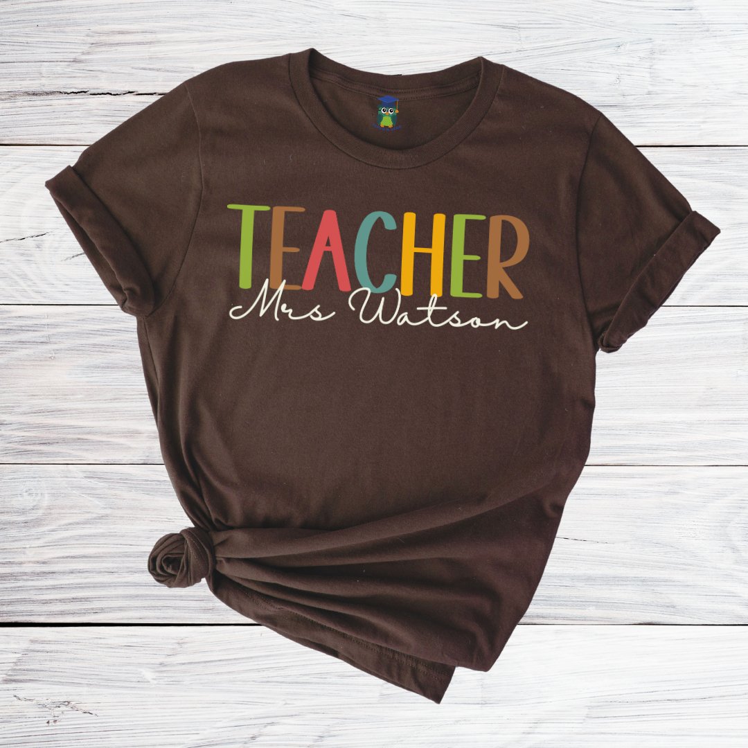 Personalized Teacher Shirt - teachngear