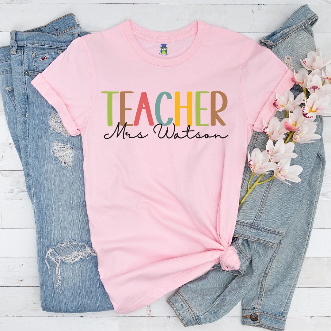 Personalized Teacher Shirt - teachngear