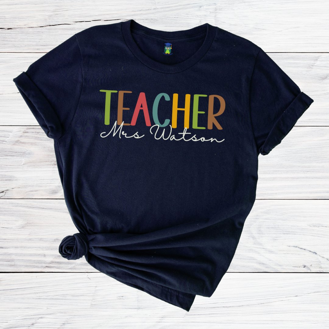 Personalized Teacher Shirt - teachngear