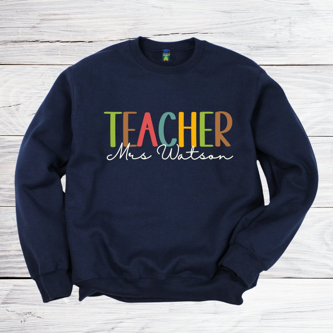 Personalized Teacher Sweatshirt - teachngear