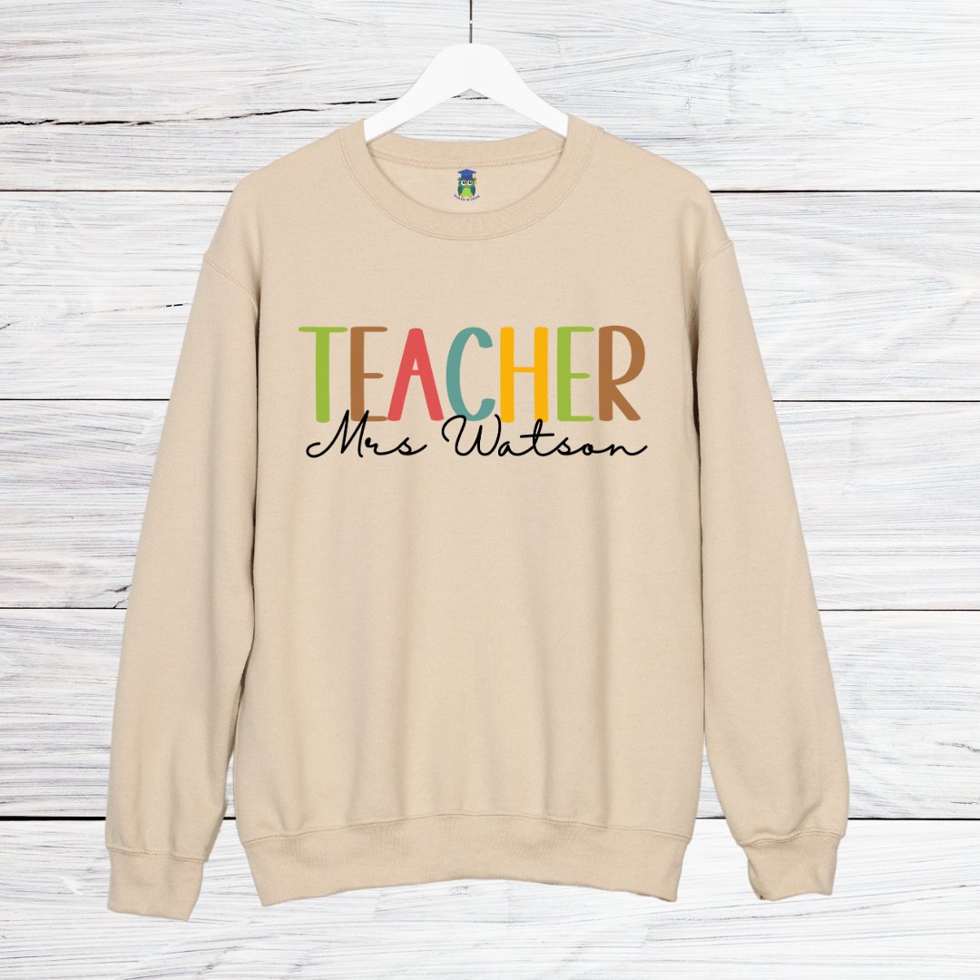 Personalized Teacher Sweatshirt - teachngear