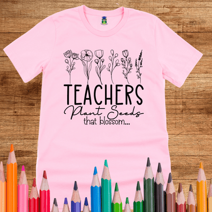 Plant Seeds Teacher Shirt - teachngear