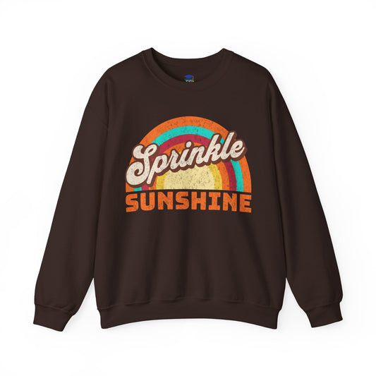 Retro Sprinkle Sunshine Teacher Sweatshirt - teachngear