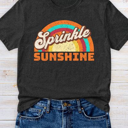 Retro Sprinkle Sunshine Teacher T-Shirt - teachngear