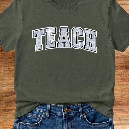 Shimmer Teach Teacher T-Shirt - teachngear