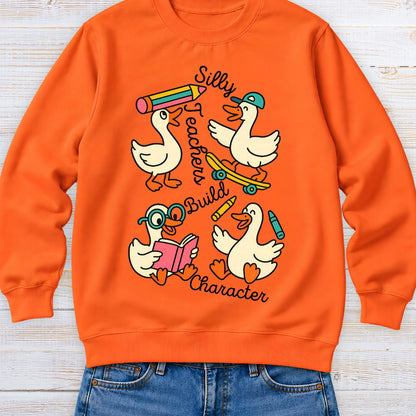 Silly Teachers Teacher Sweatshirt - teachngear